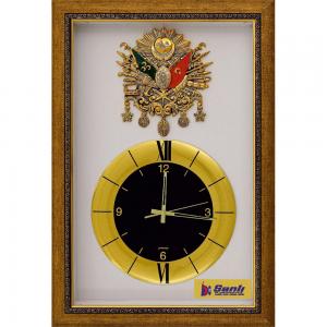 Saatli Duvar Tablosu ( 41,5 x 65 cm )